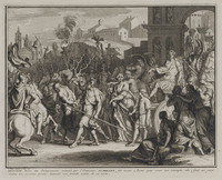 KG 11807
          <br/>
          Zénobia door Keizer Aurelius in triomf meegevoerd
          <br/>
          <em>Picart, Bernard (1673-1733) - attr.</em>